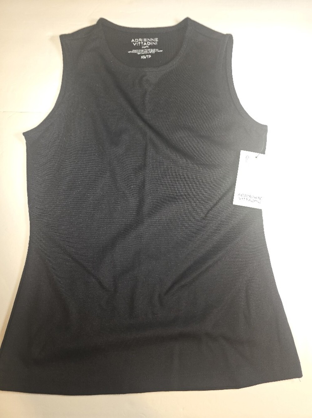 Adrienne Vittadini Women’s Black Sleeveless Top Size XS